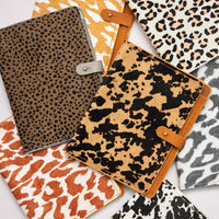 Genuine Leather Animal Print Passport Cover