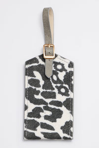 animal print id card holder key chains 3