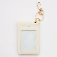 HI THERE ID Card Holder Keychain