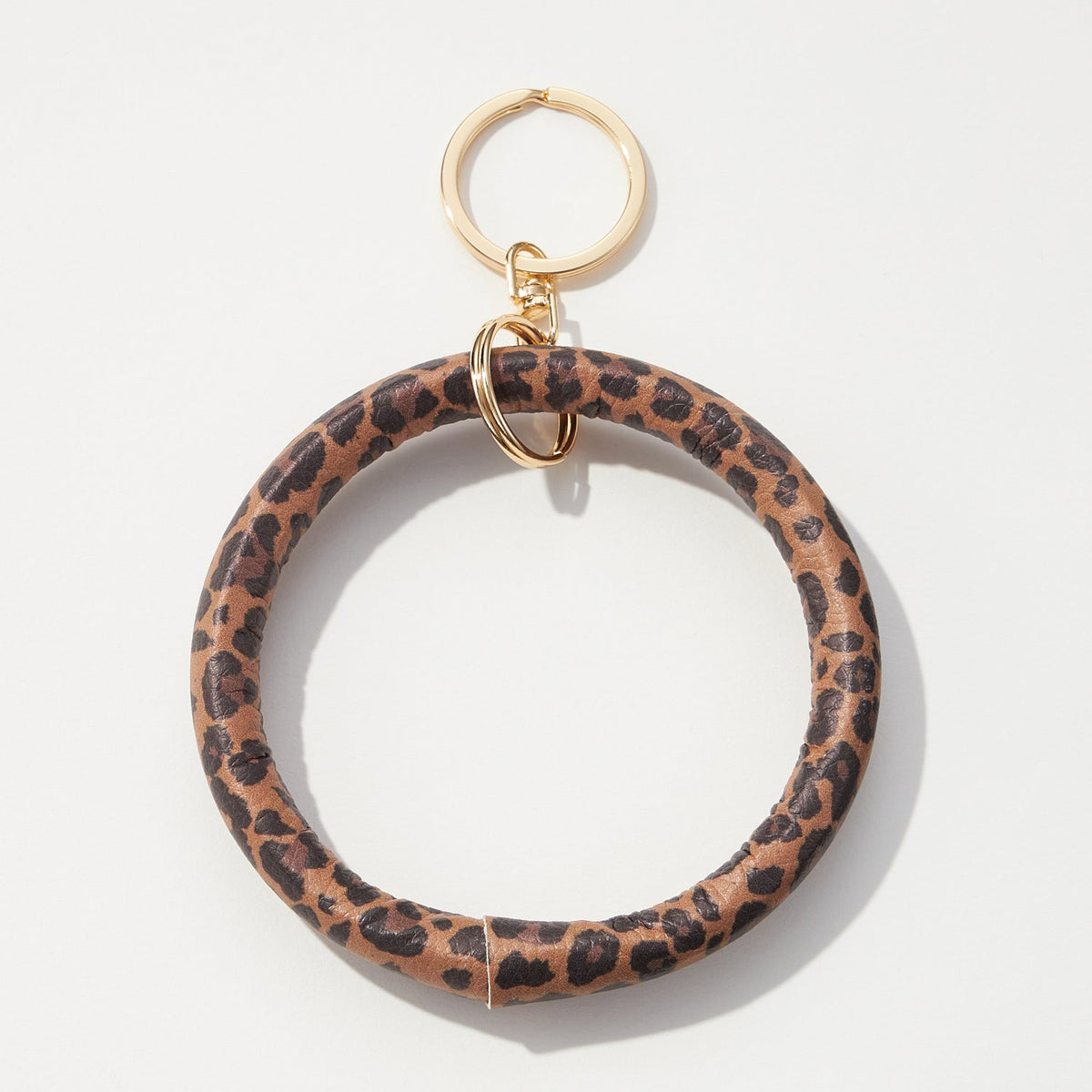 Animal Print Key Ring Bracelet