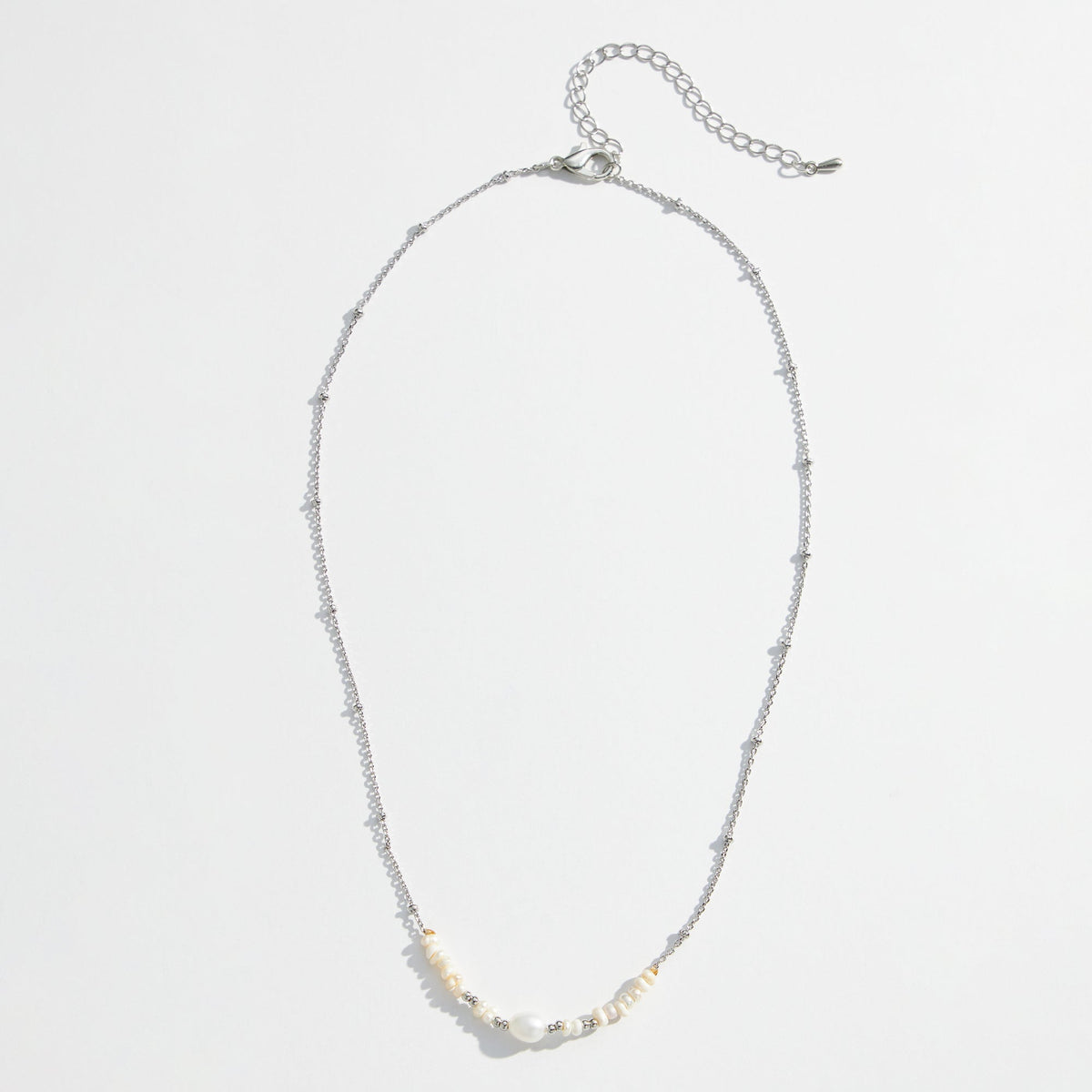 Gold Dipped Freshwater Pearls Beaded Necklace