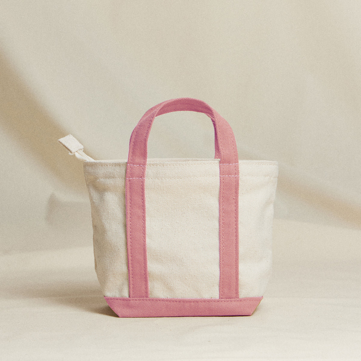 EcoCharm Cotton Everywhere-Carry Canvas Tote Bag-Mini Size