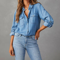 Denim Button Down Shirt