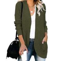 Knit Open Cardigan Sweater