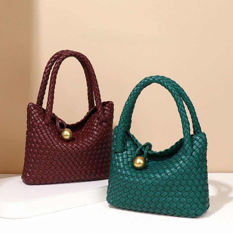 High-Grade Handwoven Crossbody Handbag