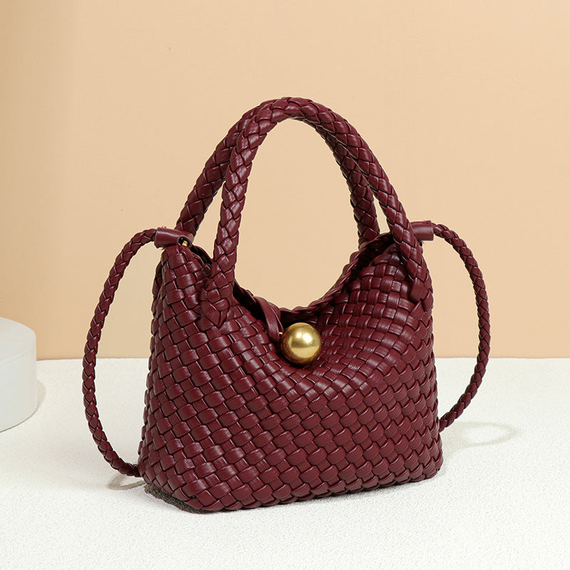 High-Grade Handwoven Crossbody Handbag