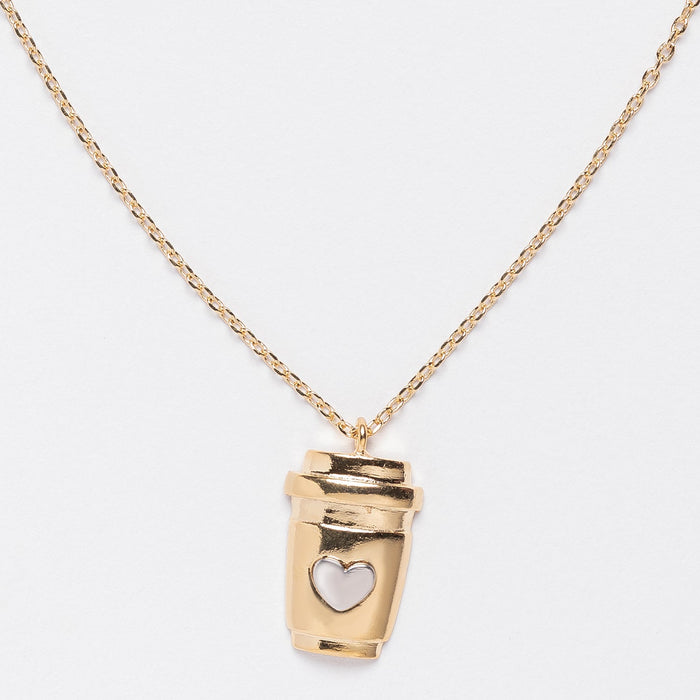 Coffee Lover Everyday Wear Necklace