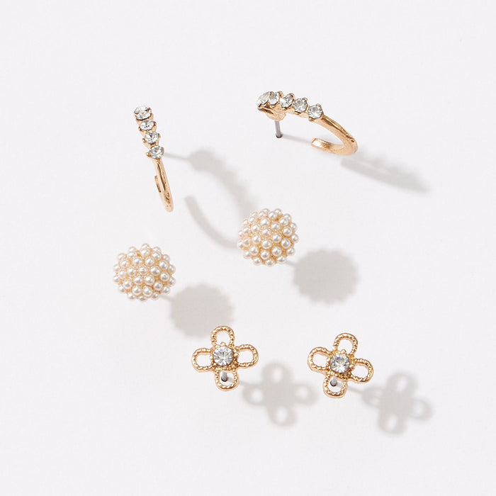 Dainty Multi Pair Earrings