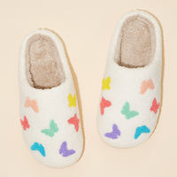 Multi Butterflies Home Slippers