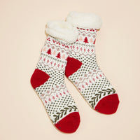 Christmas Fuzzy Socks Assorted Pack of 2