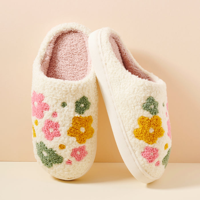 Multi Floral Home Slippers