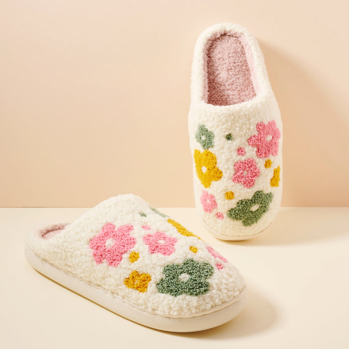 Multi Floral Home Slippers