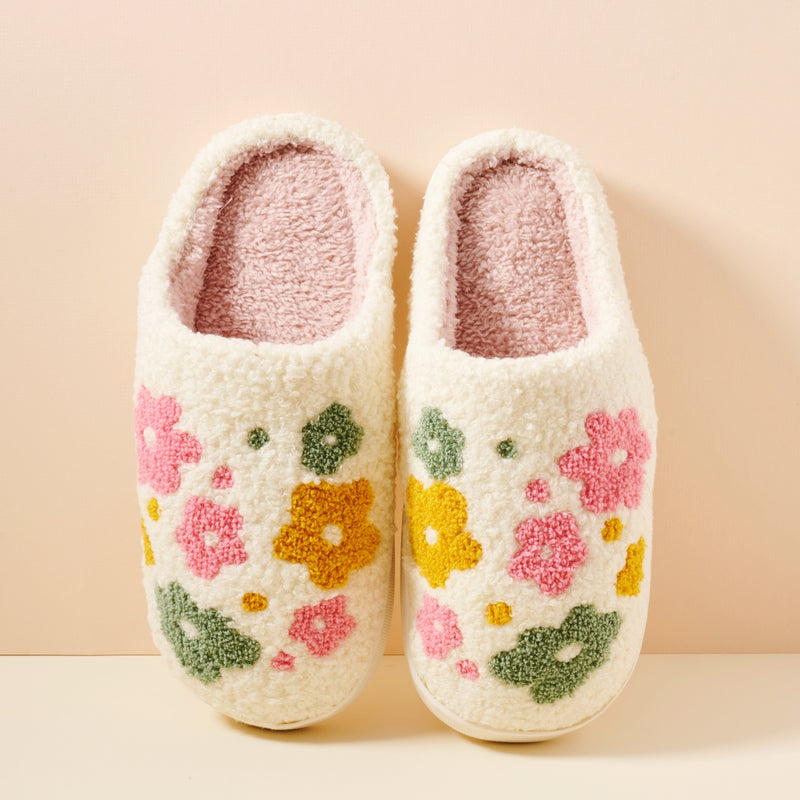 Multi Floral Home Slippers