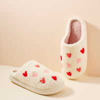 Multi Hearts Home Slippers