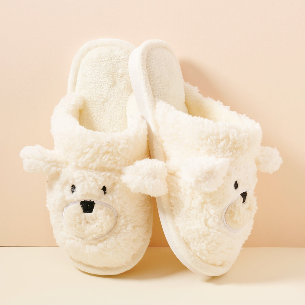 Dog Basic Fuzzy Slippers