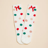 Christmas Fuzzy Socks Assorted Pack of 4