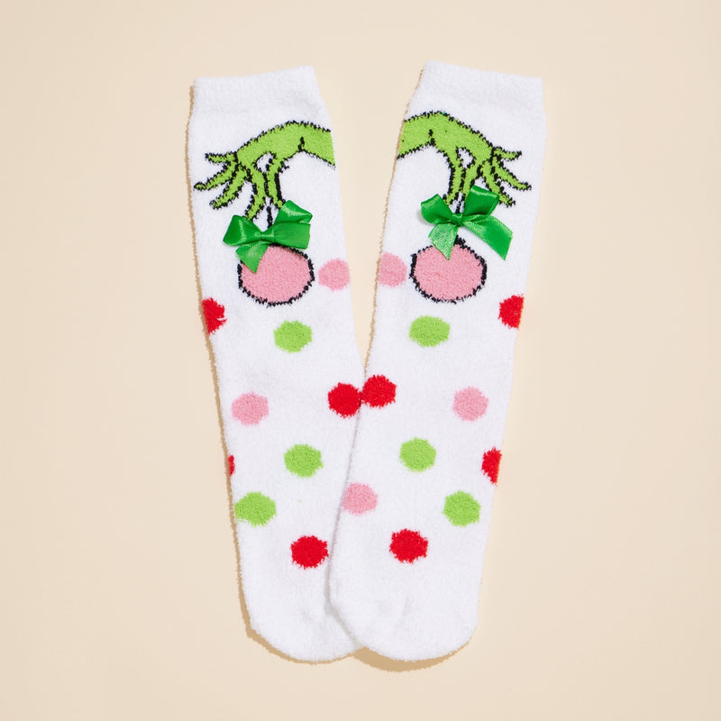 Christmas Fuzzy Socks Assorted Pack of 4