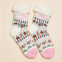 Christmas Fuzzy Socks Assorted Pack of 2