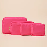 Traveler Nylon Cosmetic Pouch Set