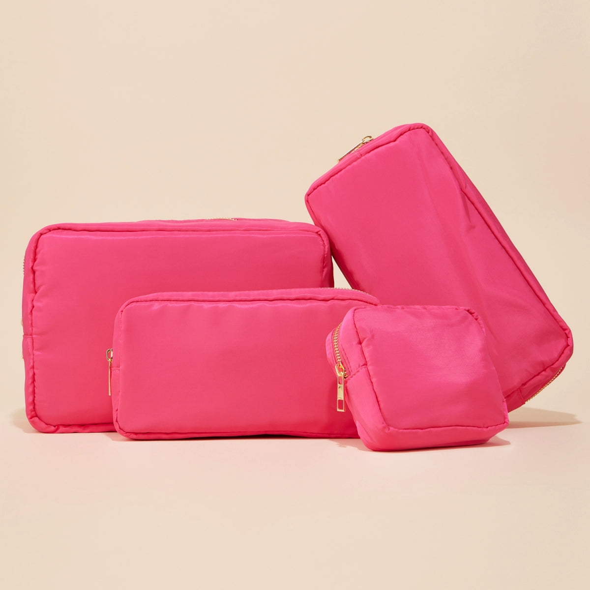 Traveler Nylon Cosmetic Pouch Set