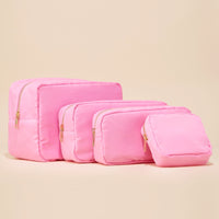 Traveler Nylon Cosmetic Pouch Set