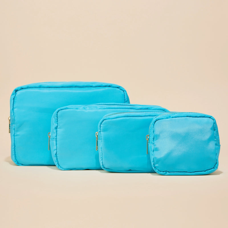 Traveler Nylon Cosmetic Pouch Set