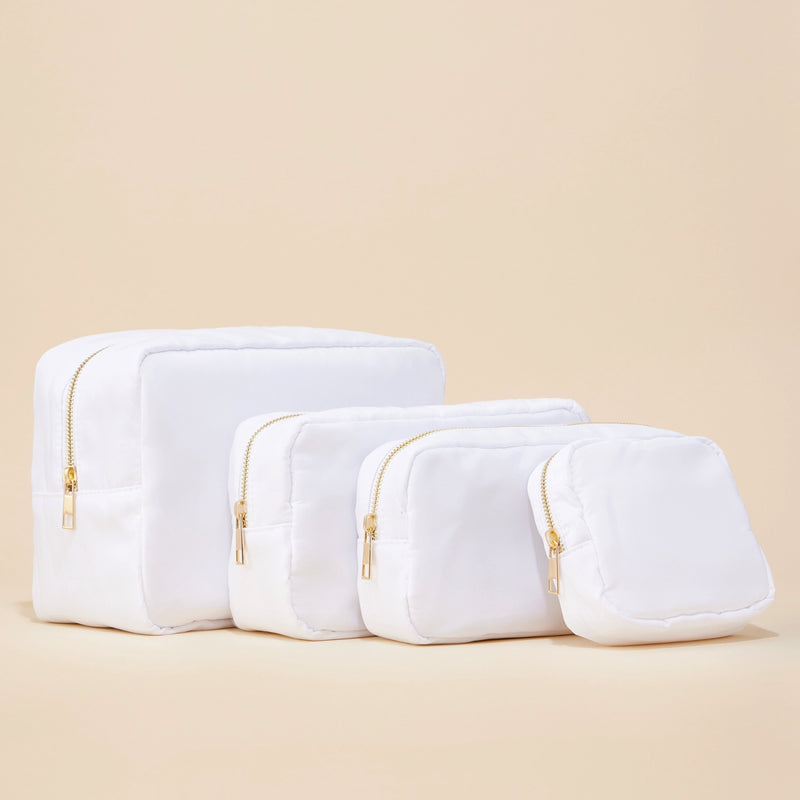 Traveler Nylon Cosmetic Pouch Set