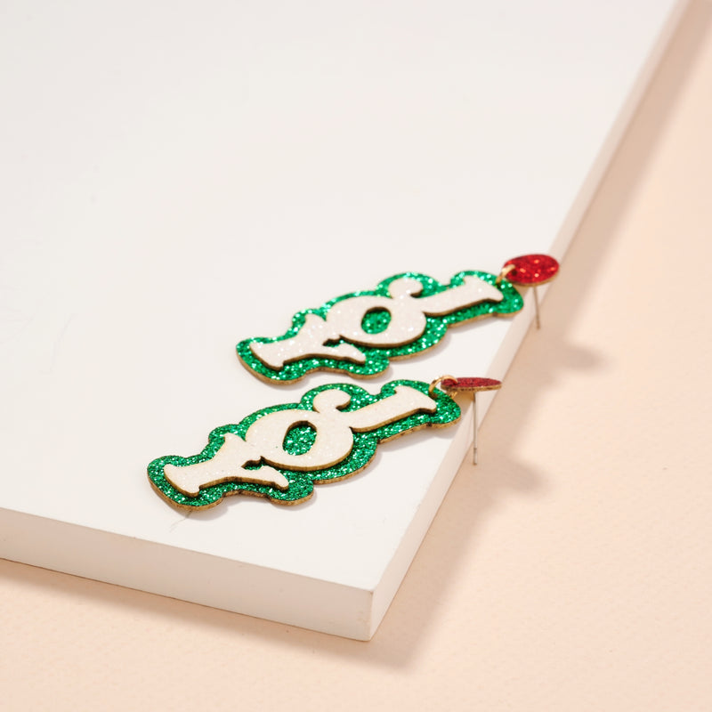 Christmas Joy Dangling Earrings