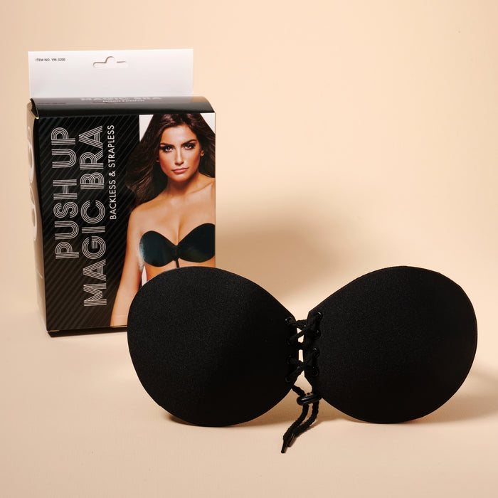 Round Shape Nude Backless Silicone Adhesive Bra